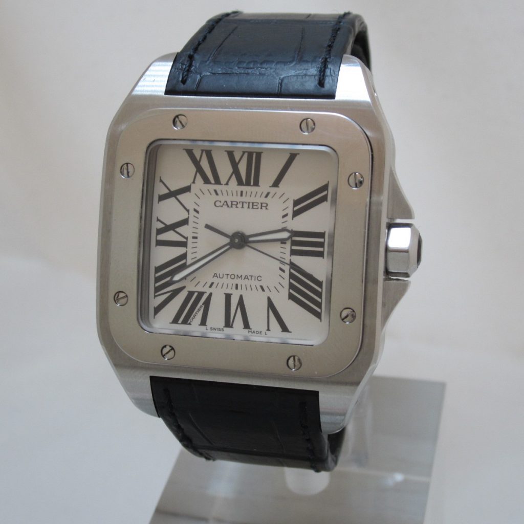 cartier santos 100 chrono usato