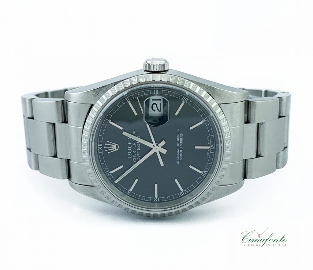 Rolex Datejust 16220 Dial Nero 36mm quadrante