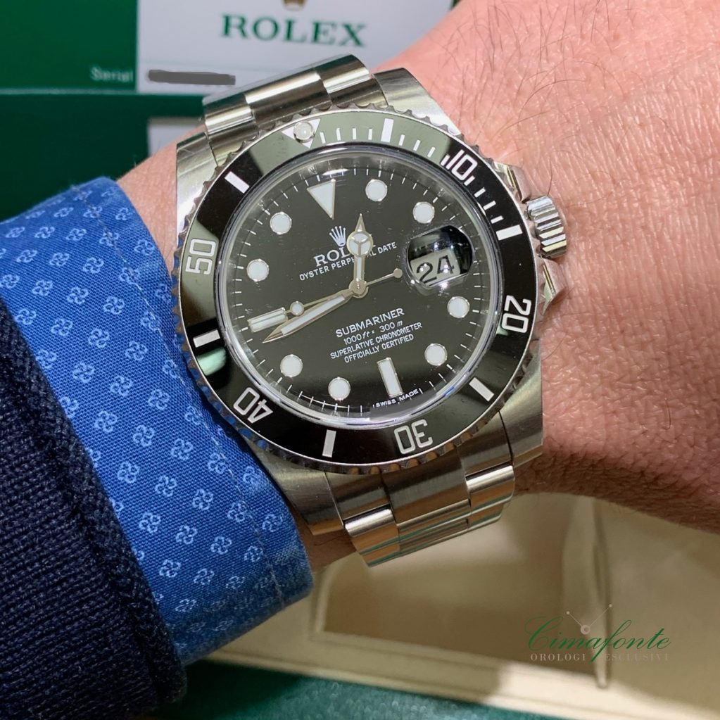 Rolex Submariner 116610LN Ghiera Ceramica anno 2015