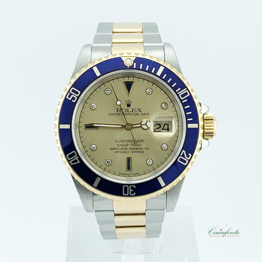 Submariner oro acciaio usato hotsell