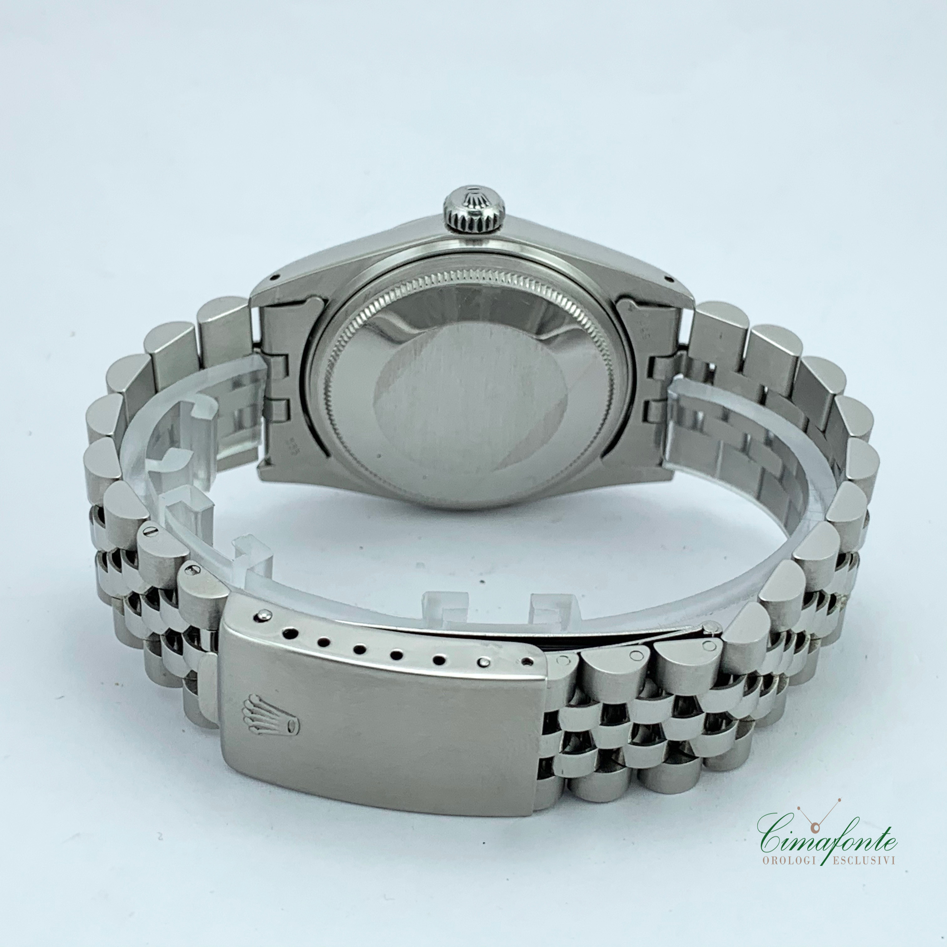 Rolex Datejust Ref.16014 anni 80 quadrante Blu secondo Polso