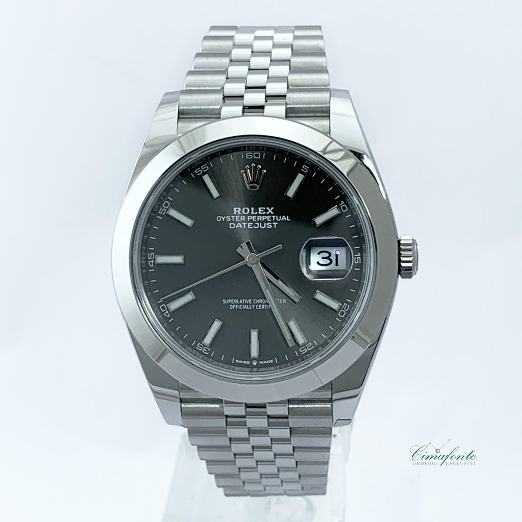 Rolex Datejust 41mm Ref.126300 New Model Dial Rhodium