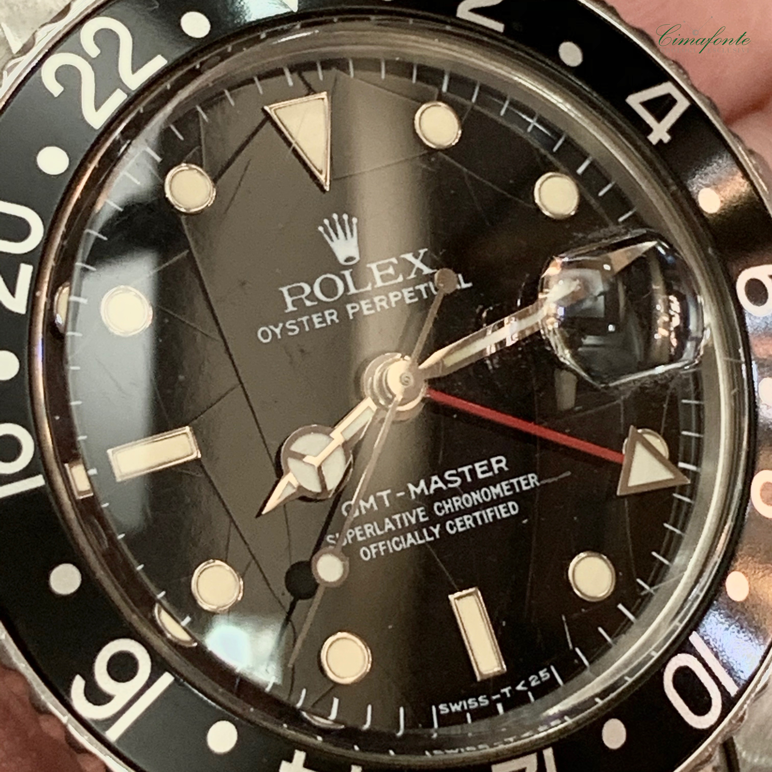 Rolex gmt deals spider dial