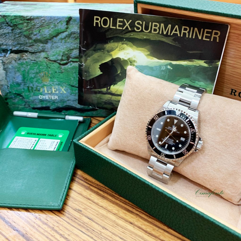 Rolex Sead-Weller 16600 2002 40mm usato acciaio oyster secondo polso