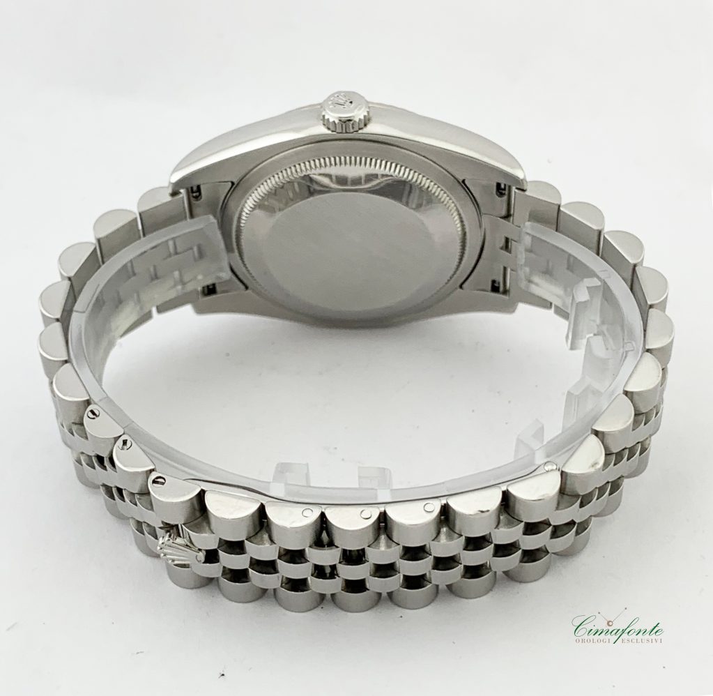 Rolex Datejust 116234 Dial Nero Nero Secondo Polso