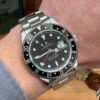 Rolex Gmt Master 16700 40mm T1997 usato oyster acciaio Ghiera Nera Secondo Polso